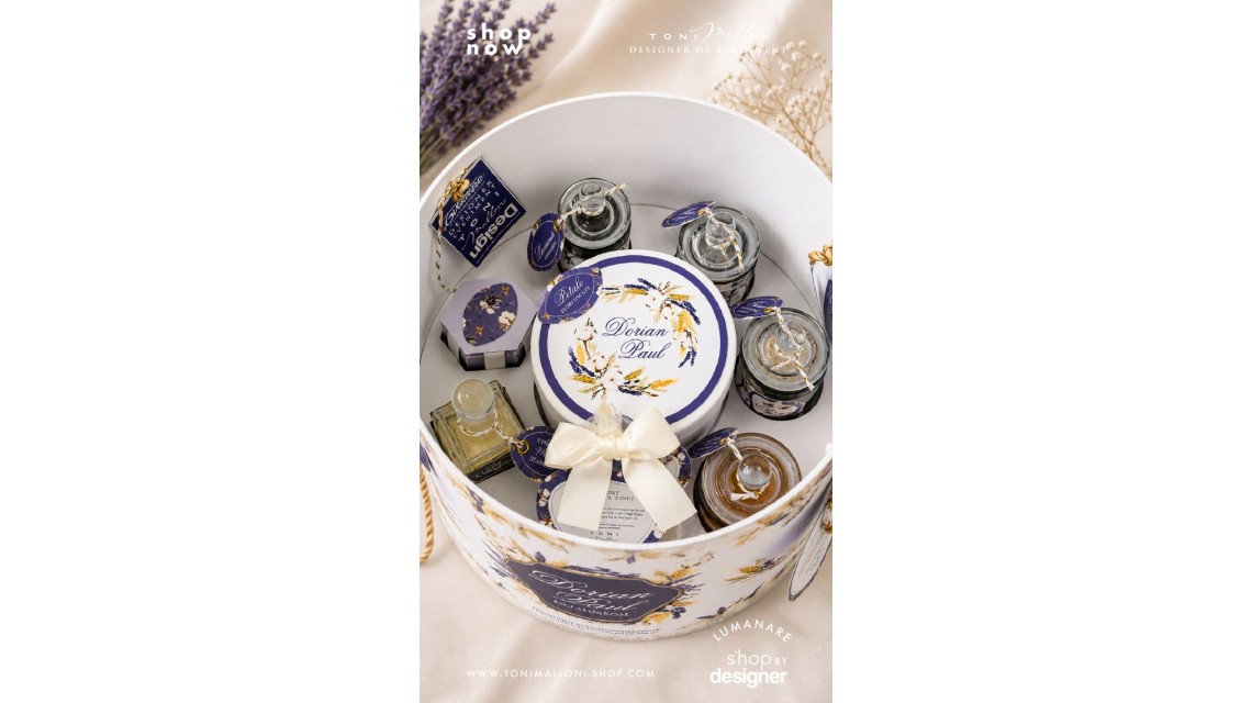Set Prima Băiță după Botez Lavandă si Grâu Ritualul Blând al Apei cu Nașii Personalizat pentru Băieți 2